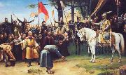 Mihaly Munkacsy The Conquest of Hungary oil painting artist
